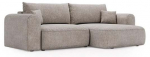 Kampinė sofa - lova Polak Meble Next Legacy 20, pilka sp., 152 x 274 cm x 88 cm
