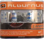Automobilio lemputė Alburnus, halogeninė, balta sp., 12 V
