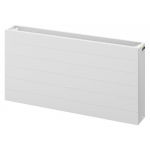 Radiatorius Mexen Line CCL33, 50 cm x 90 cm, apatinio pajungimo per vidurį, 1500 W, balta sp.