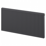 Radiatorius Mexen CC11, 200 cm x 40 cm, apatinio pajungimo per vidurį, 1166 W, grafito