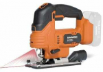 Akumuliatorinis siaurapjūklis Daewoo DAJ 2221Li, 18 - 21 V