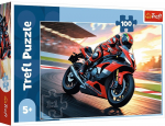 Dėlionė Trefl Fast Motorcycle 16489, 27.5 cm x 41 cm, 100 vnt., įvairių spalvų