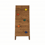 Laipiojimo rinkinys 4IQ Hatis, 70 cm x 8.9 cm x 164 cm, ruda sp./įvairių spalvų