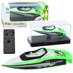 Rc valtis Lean Toys Seawing Racing, balta sp./žalia sp.