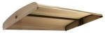 Stogas sūpynėms Home4you Cairo Swing Roof, smėlio ruda sp., 200 cm x 125 cm