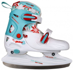 Pačiūžos Nijdam Twist & Twirl, balta sp./žydra sp., 30 - 33