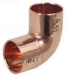 Alkūnė Nibco 50900, 90 &deg;, 10mm, varis
