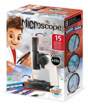 Žaislinis mikroskopas Buki Microscope MR400, įvairių spalvų