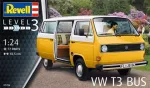 Konstruktorius Revell VW T3 Bus 07706, 77 vnt., geltona sp.