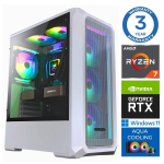 Stacionarus kompiuteris Intop AMD Ryzen 7 8700F, DDR5 32 GB, SSD+HDD 500 GB 2 TB, Nvidia GeForce RTX 5060 Ti 16 GB GDDR7, Windows 11 Pro