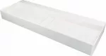 Vonios praustuvas Deante Blur CQB_AU1S, granitas, 100 cm x 40 cm x 7.6 cm, alabaster sp.