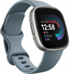 I&scaron;manusis laikrodis Fitbit Versa 4 FB523SRAG, platina sp.