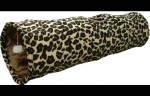 Tunelis katėms Flamingo Leopard 507667, rudas/juodas/geltonas, 90 cm