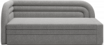 Sofa-lova Fabillo Royal 04, &scaron;viesiai pilka sp., kairinė, 223 x 86 cm x 80 cm