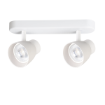 &Scaron;viestuvas lubų Light Prestige Dravo, GU10, 2 x 8 W, balta sp.