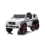 Vaiki&scaron;kas elektromobilis Hatis Mercedes Benz G 63 AMG 6X6, balta sp.