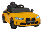 Vaiki&scaron;kas elektromobilis Triton BMW M4, geltona sp.