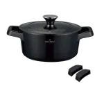 Puodas Swiss Haus Zurich Luxury SH-ZC28B, &Oslash;28 cm, 6.3 l, juoda sp.