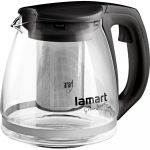 Arbatinukas su sieteliu Lamart, 1.1 l, skaidri sp./juoda sp.