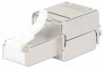 Jungtis Intellinet RJ45 Plug Cat6a, 41 x 15 mm, sidabro sp.