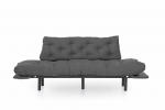 Sofa-lova Hanah Home Nitta Triple, pilka sp., 49 x 227 cm x 75 cm