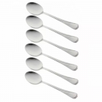 Serviravimo &scaron;auk&scaron;tas King Hoff KH 1435, nerūdijantysis plienas, sidabro sp., 6 vnt., 19 cm