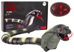 Radijo bangomis valdomas žaislas gyvatė Lean Toys Cobra, 44 cm, (spalva/dizainas parenkami atsitiktine tvarka)