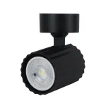 &Scaron;viestuvas lubų Light Prestige Tokio New, GU10, 1 x 8 W, juoda sp. / juoda sp., 6.3 x 7.9 cm