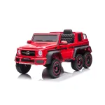 Vaiki&scaron;kas elektromobilis Hatis Mercedes Benz G 63 AMG 6X6, raudona sp.