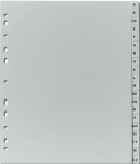 Skirtukas Herlitz, A4, 20 vnt. Pilka sp.
