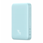 Ne&scaron;iojamas įkroviklis (Power bank) Baseus Magnetic Mini 20W MagSafe, 10000 mAh, 5 - 15 W, mėlyna sp.