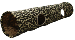 Tunelis katėms Flamingo Leopard 507666, ruda sp./juoda sp./geltona sp., 130 cm