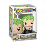Žaislinė figūrėlė Funko POP! Animation Roronoa Zoro 1775, 9 cm, balta sp./juoda sp./žalia sp.