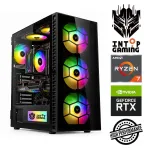 Stacionarus kompiuteris Intop RM88453NS AMD Ryzen 7 5700X, DDR4 16 GB, SSD+HDD 1 TB 2 TB, Nvidia GeForce RTX5070 12 GB GDDR7