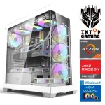Stacionarus kompiuteris Intop RM91889WH AMD Ryzen 7 8700F, DDR5 64 GB, SSD 1 TB, AMD Radeon RX 9060 XT 16 GB GDDR6, Windows 11 Home