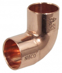 Alkūnė Nibco 50900, 90 &deg;, 28mm, varis