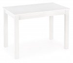 Stalas i&scaron;skleidžiamas Gino, balta sp., 100 - 135 cm x 60 cm x 75 cm