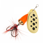 Blizgė Akara Action Bell5 A3, 12 g, aukso sp./juoda sp./oranžinė sp.