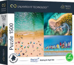 Dėlionė Trefl Aerial Mindblow Sea 26192T, 58 cm x 85 cm, 1500 vnt., įvairių spalvų