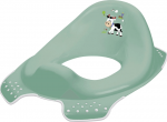 Mokomasis tualeto dangtis Keeeper Funny Farm, žalia sp., 15 cm x 40 cm x 30 cm