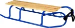 Medinės rogės Victoria Sport Andy, mėlyna sp./ruda sp., 100 cm x 38 cm