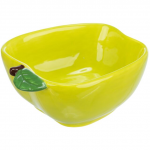 Dubenėlis gyvūnui Trixie Apple, 0.18 l, 12 cm x 11 cm, geltona sp./žalia sp.