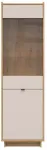 Vitrina Dalva, rusva sp., 42 cm x 60.4 cm x 201.4 cm
