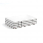 Muilinė Scotty Stripes, balta/pilka, 12.5 cm x 8.6 cm