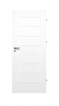 Vidaus durų varčia Domoletti Vienna, de&scaron;ininės, balta sp., 203.5 x 84.4 x 4 cm
