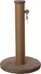 Kačių draskyklė Flamingo Velvi, 33.5 cm x 33.5 cm x 45 cm, Ruda sp.