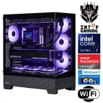 Stacionarus kompiuteris Intop RM92609WH Intel Core Ultra 7 265KF, DDR5 64 GB, SSD+HDD 1 TB 2 TB, AMD Radeon RX 9060 XT 16 GB GDDR6, Windows 11 Home