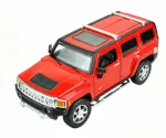 Žaislinis automobilis MSZ Hummer H3, 1:24, (spalva/dizainas parenkami atsitiktine tvarka)