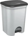 &Scaron;iuk&scaron;liadėžė Keeeper 0611536160, pilka sp., 22 l, 46 cm x 37.5 cm