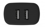 Adapteris Krux KRX0064, 2 x USB 3.0, juoda sp., 12 W
